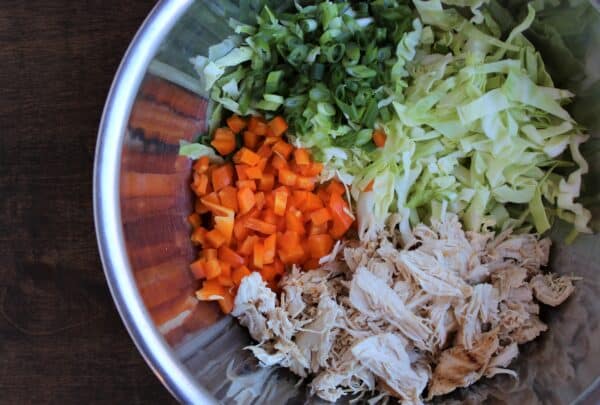 asian sesame chicken salad ingredients