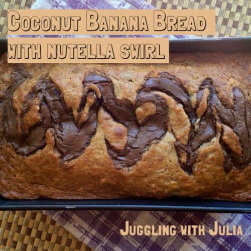 Coconut banana bread