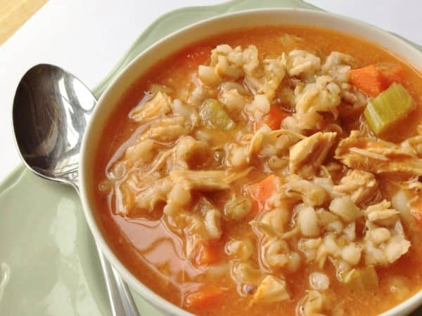 Chicken and Barley Vegetable Soup -- Juggling With Julia