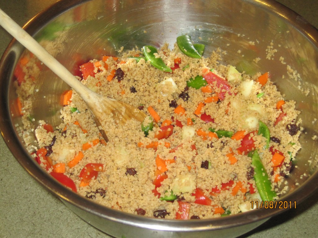 Moroccan Couscous Salad byJuggling With Julia