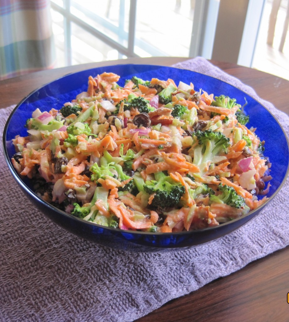 Broccoli Sunshine Salad -- Juggling With Julia