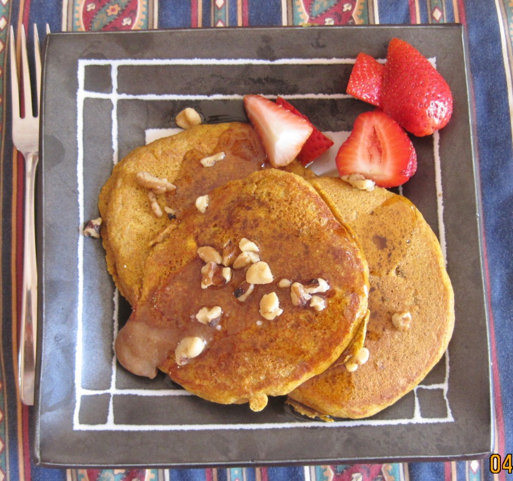 Pumpkin Spice Pancakes -- Juggling With Julia