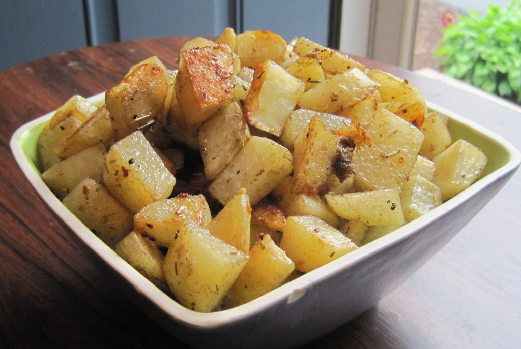 Rosemary and Thyme Roasted Potatoes -- Juggling With Julia
