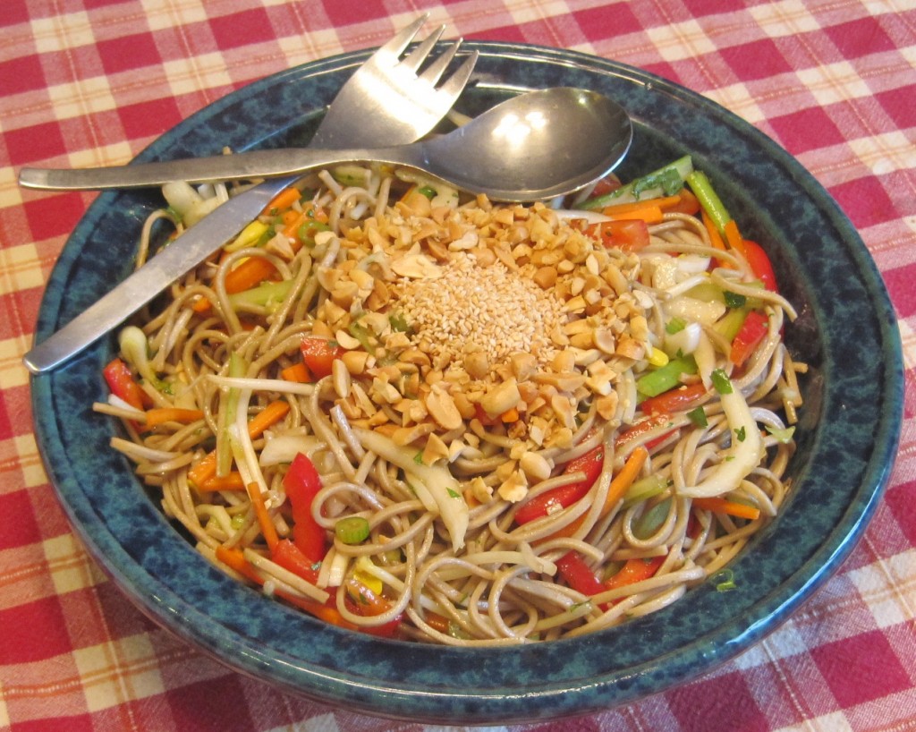 Asian Noodle Salad -- Juggling With Julia