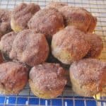 Mini Cinnamon Sugar Pumpkin Muffins -- Juggling With Julia