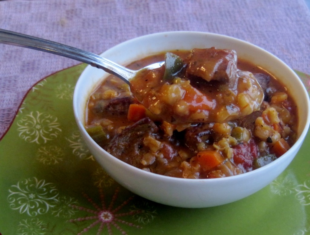 Hearty Beef and Barley Soup II -- Juggling With Julia